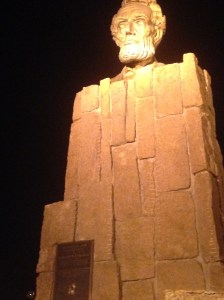 I think we need more busts of Lincoln in this counry