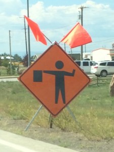 There are two seasons in Wyoming - Winter and construction